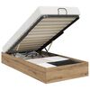 vidaXL Ottoman sengeramme Artisan Eik 90 x 200 cm Konstruert tre