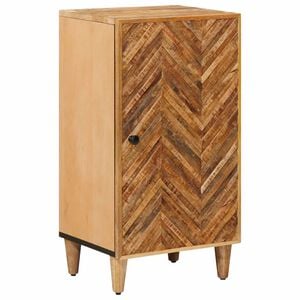 vidaXL Oppbevaringsskap Brun 40 x 33,5 x 75 cm Massiv mango tre