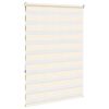 vidaXL Sebragardin marmor beige stoff bredde 95,9 cm polyester