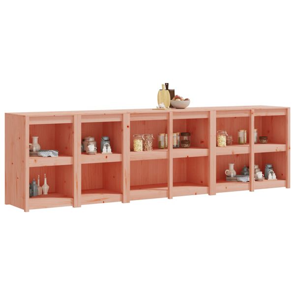 vidaXL Utekj&oslash;kkenskap 4 stk heltre douglasgran