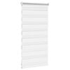 vidaXL Zebra Gardiner 40 x 100 cm Hvit