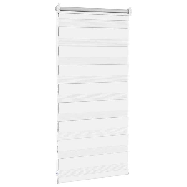 vidaXL Zebra Gardiner 40 x 100 cm Hvit