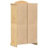vidaXL Garderobe Corona 102x52x186 cm heltre furu