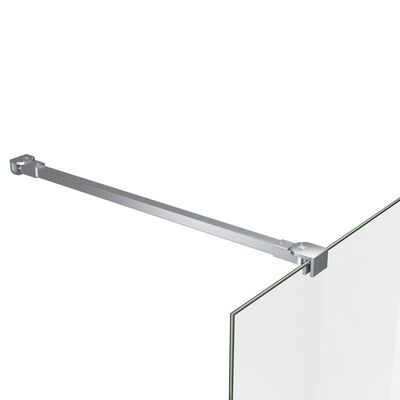 vidaXL Støttearm for dusjdør rustfritt stål 57,5 cm