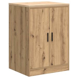 vidaXL Garasje Oppbevaringsskap H&aring;ndverker eik 60x51x85 cm Heltre Furu