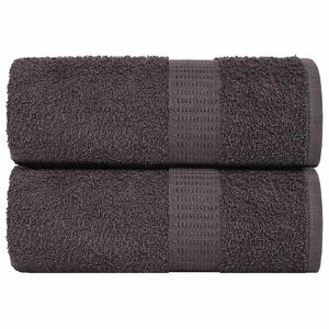 vidaXL Vaskekluter FROGN 2 stk antrasitt 15x21 cm 360 gsm