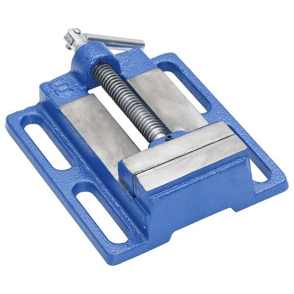 vidaXL Maskinskrustikke blå 76 mm støpejern