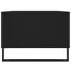 vidaXL Salongbord svart 90x50x36,5 cm konstruert tre