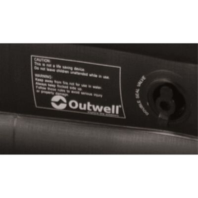 Outwell Luftseng Excellent Single 200x80x30 cm grå og svart