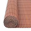 vidaXL Hage Hegning Brun 150 x 500 cm PVC