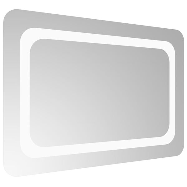vidaXL Baderomsspeil med LED 60x40 cm