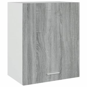 vidaXL Vegghengt skap "Lyon" gr&aring; sonoma 50x31x60 cm konstruert tre