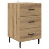 vidaXL Nattbordskap Artisan Eik 40 x 40 x 66 cm Konstruert tre