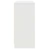 vidaXL Skjenk hvit 85x34x76 cm konstruert tre