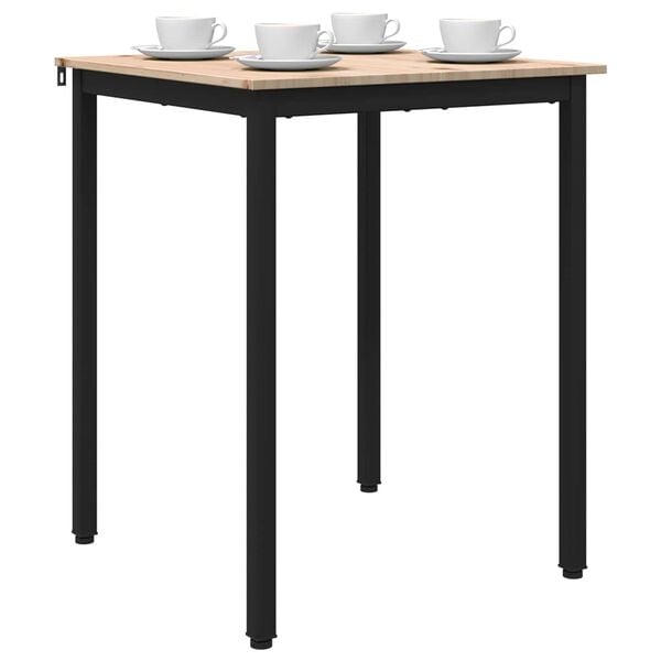 vidaXL Spisebord Naturlig 150 x 90 x 75 cm Massiv furu