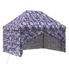 vidaXL Pop-up Gazebo med 4 Sidevegger 2,9 x 4,3 m Bl&aring; Kamuflasje
