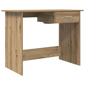 vidaXL Skrivebord Artisan Eik 100 x 50 x 76 cm Konstruert tre