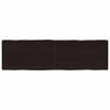 vidaXL Bordplate m&oslash;rkebrun 140x40x(2-4)cm behandlet heltre naturlig