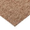 vidaXL Teppefliser gulv 16 stk 4 m&sup2; 25x100 cm beige