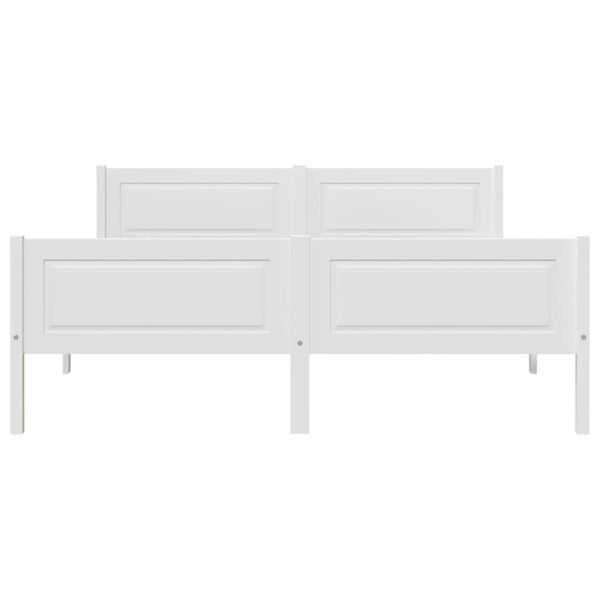 vidaXL Sengeramme heltre furu 160x200 cm