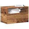 vidaXL Veggmonterte nattbord 2 stk gammelt tre 45x26x28,5 cm