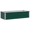 vidaXL Hevet Hagebed Gr&oslash;nn 100 x 40 x 24 cm kaldvalset st&aring;l