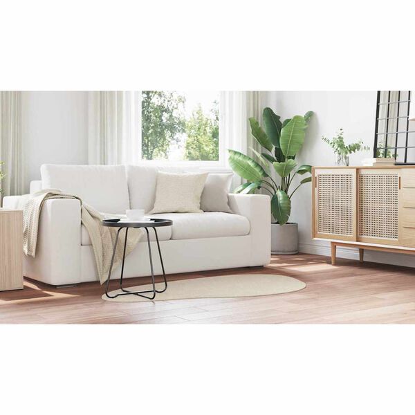 vidaXL Omr&aring;detepper HUARTE Beige 80 x 150 cm Polyester