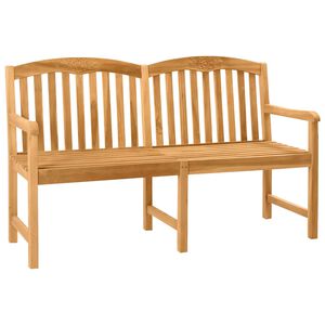 vidaXL H&aring;ndlaget Rosebenk 179,5 x 61 x 90 cm Massivt Teaktre Naturlig