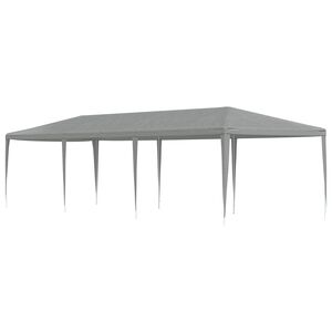 vidaXL Partytelt Lysegr&aring; 900 x 300 x 255 cm PE og st&aring;l
