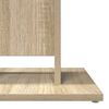 vidaXL Bistrobord sonoma eik 60x60x75 cm konstruert tre