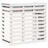 vidaXL Utend&oslash;rs barbord hvit 113,5x50x103 cm heltre furu