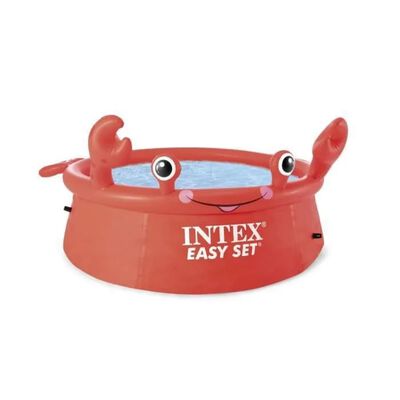 INTEX Oppblåsbart basseng Happy Crab Easy Set 183x51 cm