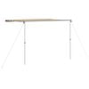 vidaXL Markise til bobil og campingvogn 3x2x2,15 m beige
