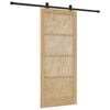 vidaXL Skyved&oslash;r ORKDAL 86 x 198,5 cm Heltre furu Naturlig