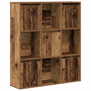 vidaXL Bokhylle gammelt tre 89x24x101,5 cm konstruert tre