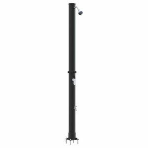 vidaXL Utend&oslash;rs Soldusj 20 l PVC og Aluminium Svart