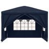 vidaXL Festtelt 3x3 m blå
