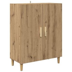 vidaXL skjenk Artisan eik 69,5 x 34 x 90 cm Konstruert tre