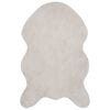 vidaXL Skliikkerteppe i kunstig kaninpels OLITE Beige 50 x 80 cm