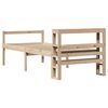 vidaXL Seniorseng med hodegavl 90x190 cm heltre furu
