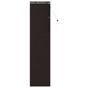 vidaXL Venetiansk persienne M&oslash;rk brun 60 x 250 cm 35 mm