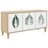 vidaXL TV-skap HANAU 102 x 33 x 50 cm Sonoma Konstruert tre