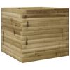 vidaXL Plantekasse 50x50x45,5 cm impregnert furu