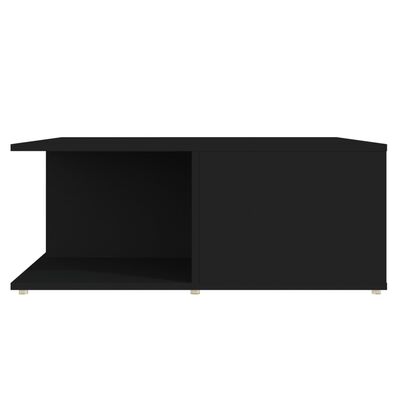 vidaXL Salongbord svart 80x80x31 cm sponplate