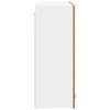vidaXL Hengende skap Artisan Eik 80 x 31 x 80 cm Konstruert tre