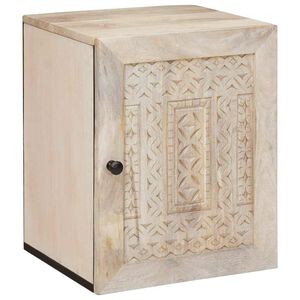 vidaXL Baderomsskap med lagring Hvit 38 x 33 x 48 cm Konstruert tre