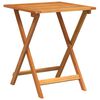 vidaXL Hagebord Naturlig 60 x 60 x 72 cm Solid akasietre