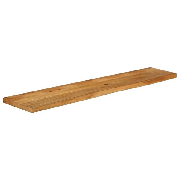 vidaXL Bordplate 160x40x2,5 cm naturlig kant heltre mango
