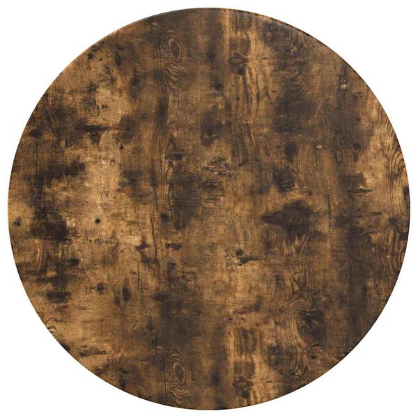 vidaXL Bordplate R&oslash;kt eik 70 x 70 x 1,5 cm Konstruert tre