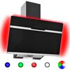 vidaXL Vegghengt kj&oslash;kkenvifte RGB 60 cm rustfritt st&aring;l og herdet glass